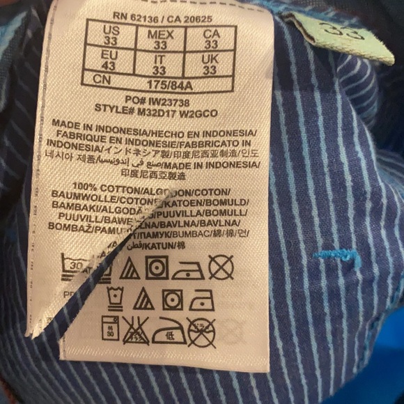 New Guess Men’s Cargo Safari Classic Short Pigment 33 - Picture 3 of 4